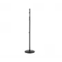 SSQ MS2 Sirge Mikrofonistatiiv - Must, 900-1600 mm, Ümmargune Malmjalus