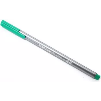 STAEDTLER triplus Fineliner 334-5 roheline 0,3 mm kolmnurkne vars DRY SAFE pestav