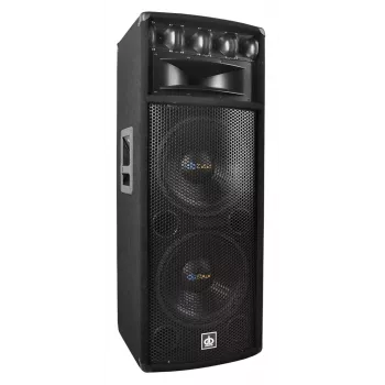 Stage Loudspeaker Q1240 - 12-tolline 2-suunaline passiivne täissageduskõlar PA-süsteemile, 400W RMS, 8 oomi, must