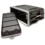 Stagg ABS 4U Rack Case - 19-tolline ABS Rackmount Transpordikohver esi- ja tagakaantega