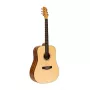 Stagg SA25 D Akustiline Kitarr - Dreadnought, Kuusepuu Kõlalaud, Natur