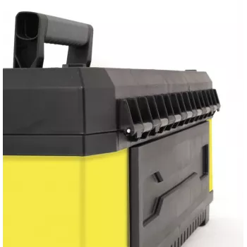 Stanley 1-95-614 Väikeste osade/tööriistakast, metall/plast, must/kollane