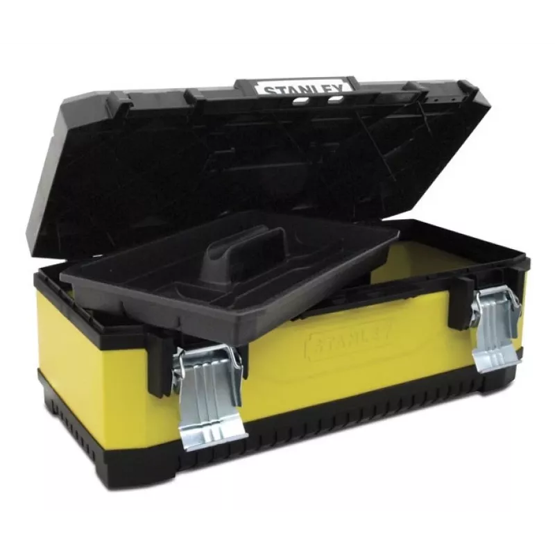 Stanley 1-95-614 Väikeste osade/tööriistakast, metall/plast, must/kollane
