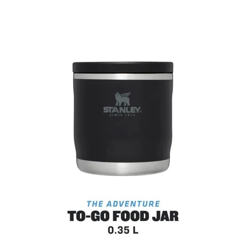STANLEY Adventure To-Go vaakumisoleeritud toidupurk 0,35L must