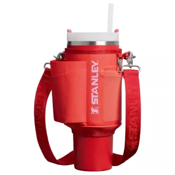 STANLEY All-Day Quencher Carry-All kandev kott 1,18L termokruusile kõrrega, korallpunane-oranž