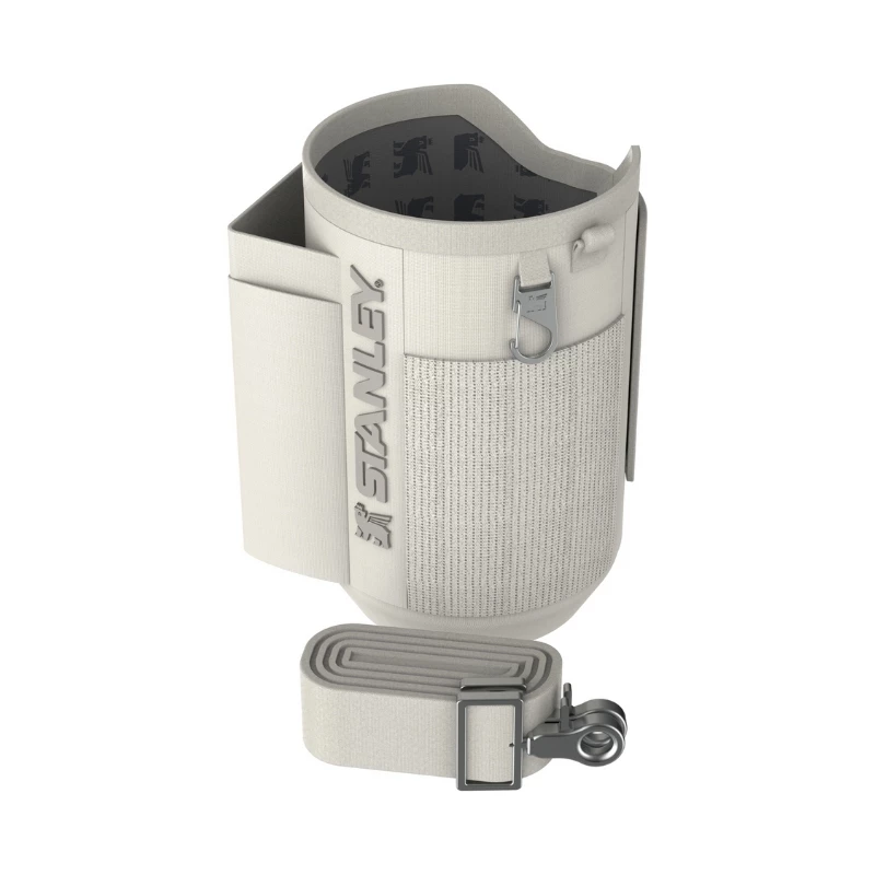 STANLEY kandekott The All-Day Quencher Carry-All 1,18L termoskruusile kõrrega, kreemjas
