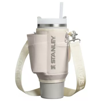 STANLEY kandekott The All-Day Quencher Carry-All 1,18L termoskruusile kõrrega, kreemjas