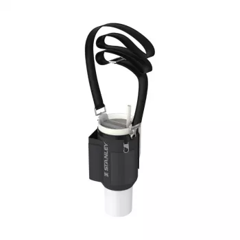 STANLEY kandekott The All-Day Quencher termokruusile kõrrega 1,18L must