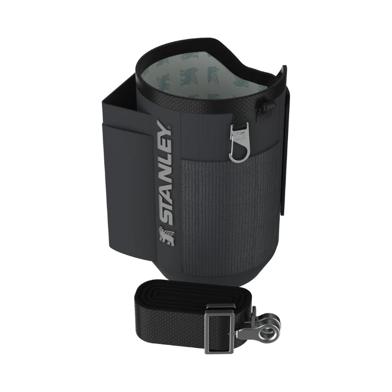 STANLEY kandekott The All-Day Quencher termokruusile kõrrega 1,18L must