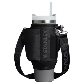 STANLEY kandekott The All-Day Quencher termokruusile kõrrega 1,18L must