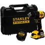STANLEY Juhtmeta puur-keeraja (SFMCD714D1T-QW), 18 V (must/kollane, Li-Ion aku 2,0 Ah, Pro-Stack komplektikarp)