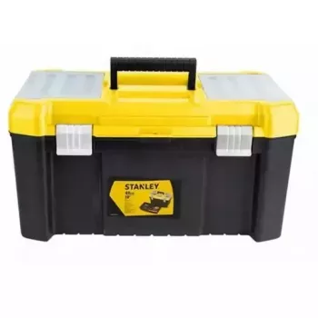 STANLEY Essential 19-tolline tööriistakast korraldajatega, must/kollane