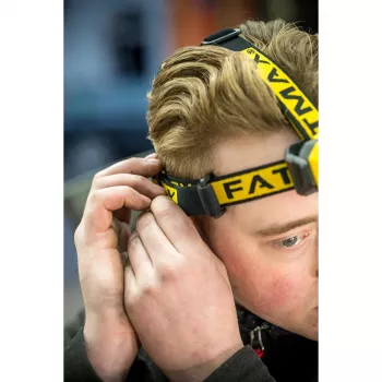 Stanley FATMAX 200 LM AAA pealamp - must/kollane