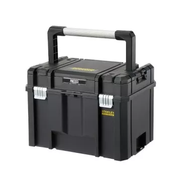 Stanley FATMAX PRO-STACK tööriistakohver, 22L, IP54, must kollaste aktsentidega