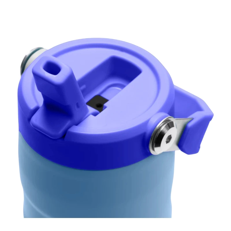 STANLEY IceFlow Bottle Flip Straw 2.0 0,47L helesinine termospudel kõrrega