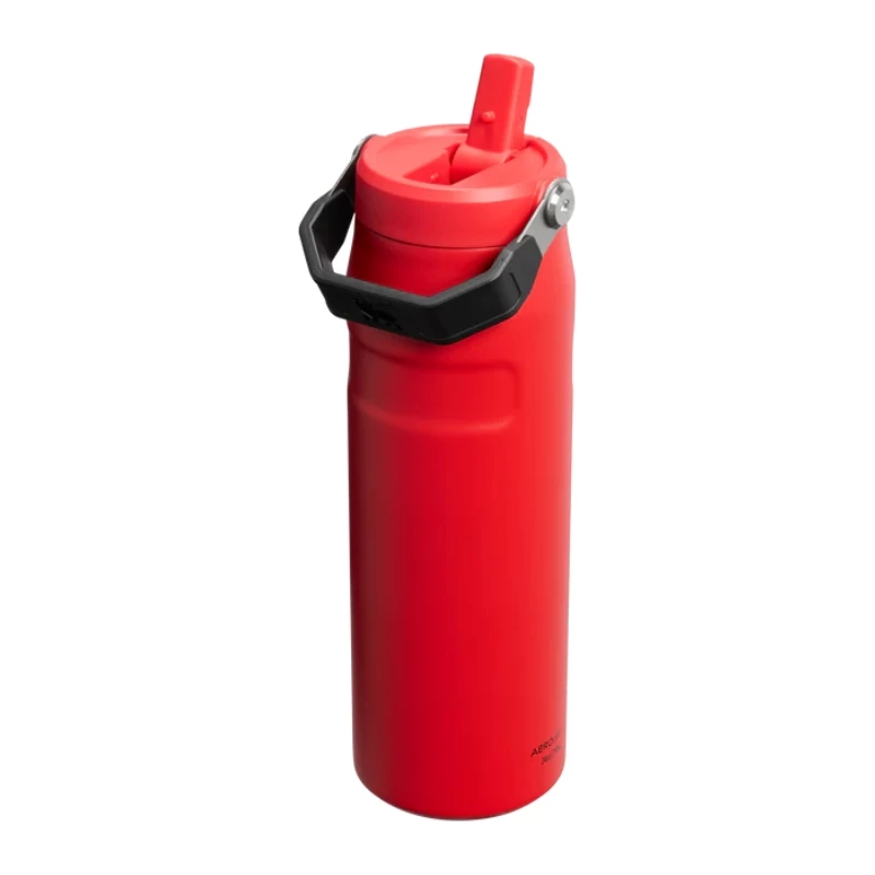 STANLEY IceFlow Bottle Flip Straw 2.0 0,71L tumepunane termospudel kõrrega