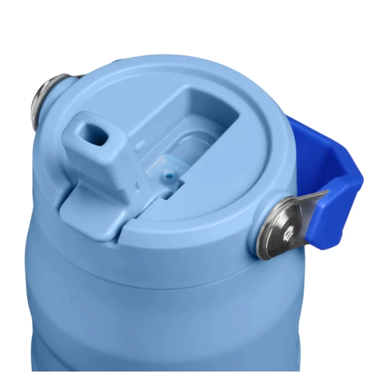 STANLEY IceFlow Bottle Flip Straw 2.0 0,71L helesinine termospudel kõrrega