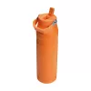 STANLEY IceFlow Bottle Flip Straw 2.0 1,06L Oranž - Lekkekindel klapiga kõrs kaas, kahekihilise vaakumisolatsiooniga roostevabast terasest termospudel