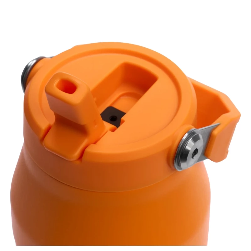 STANLEY IceFlow Bottle Flip Straw 2.0 1,06L Oranž - Lekkekindel klapiga kõrs kaas, kahekihilise vaakumisolatsiooniga roostevabast terasest termospudel
