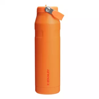 STANLEY IceFlow Bottle Flip Straw 2.0 1,06L Oranž - Lekkekindel klapiga kõrs kaas, kahekihilise vaakumisolatsiooniga roostevabast terasest termospudel