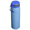 STANLEY IceFlow Bottle Twist Flip 0,71L helesinine vaakumisoleeritud roostevabast terasest veepudel kõrrega