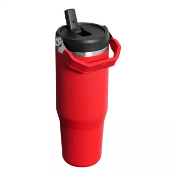 STANLEY IceFlow Flip Straw 2.0 termostass 0,89L tume punane