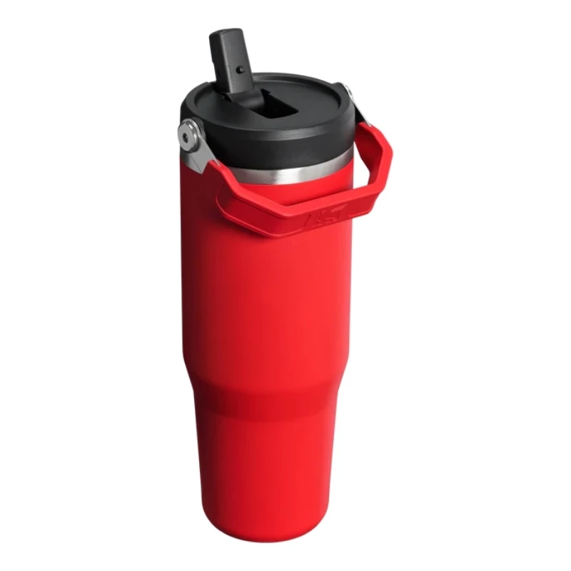 STANLEY IceFlow Flip Straw 2.0 termostass 0,89L tume punane