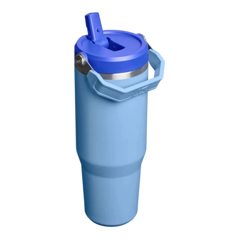 STANLEY IceFlow Flip Straw 2.0 termostass 0,89L helesinine