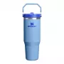 STANLEY IceFlow Flip Straw 2.0 termostass 0,89L helesinine