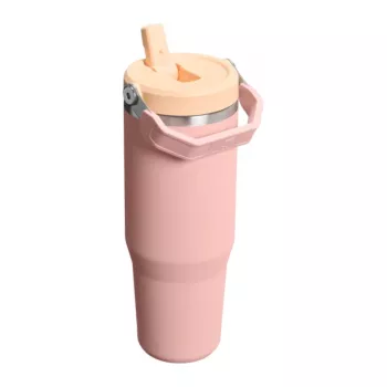 STANLEY IceFlow Flip Straw 2.0 termostass 0,89 l virsikuroosa