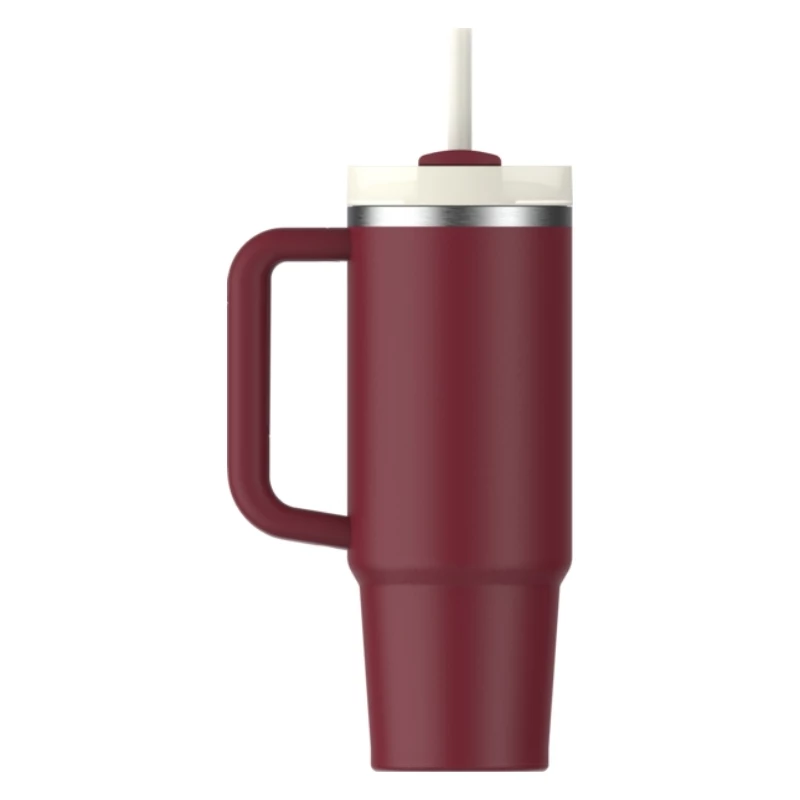 STANLEY Quencher H2.0 FlowState termostass 0,89L tumepunane kõrrega