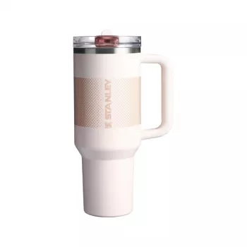 STANLEY Quencher ProTour Flip Straw termostass 1,18L helesinine roosa kaanega ja kõrrega