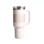 STANLEY Quencher ProTour Flip Straw termostass 1,18L helesinine roosa kaanega ja kõrrega