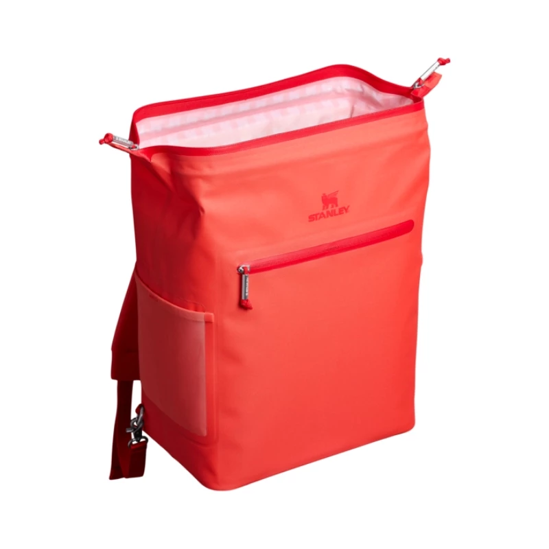 STANLEY The All-Day Madeleine Midi jahutus-seljakott 13.2L korallpunane-oranž