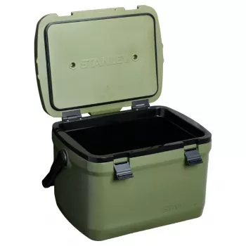 STANLEY The Easy-Carry Outdoor Cooler 15.1L tume roheline