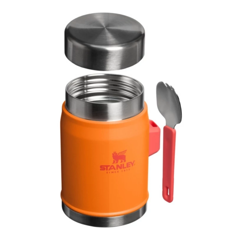 STANLEY The Legendary toidupurk + spork 0,4 l oranž