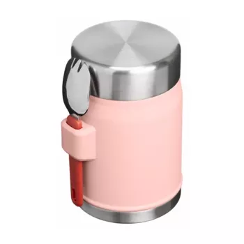 STANLEY The Legendary toidupurk + spork 0,4L virsikuroosa