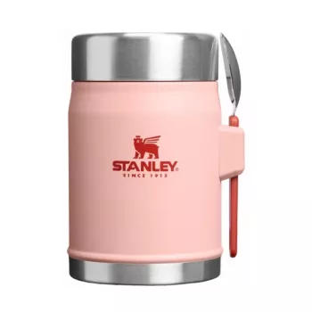 STANLEY The Legendary toidupurk + spork 0,4L virsikuroosa