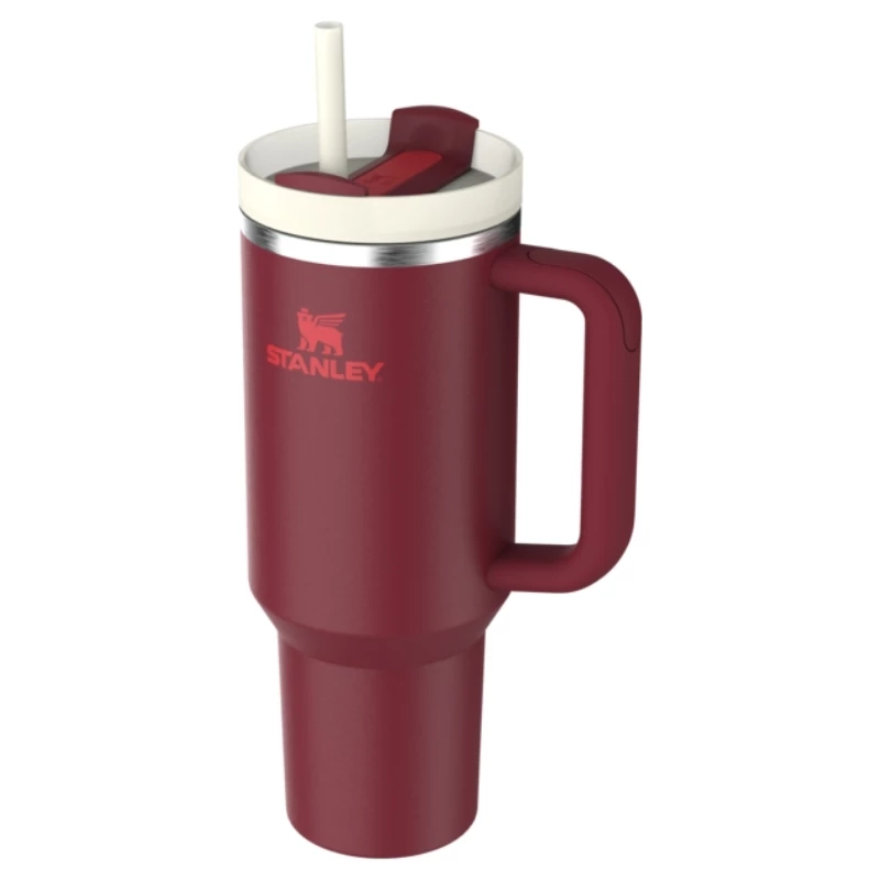 STANLEY The Quencher H2.0 FlowState joogitops 1,18L kõrrega tumepunane