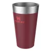 STANLEY Thermoglass The Stacking Tumbler 0,47L tume punane