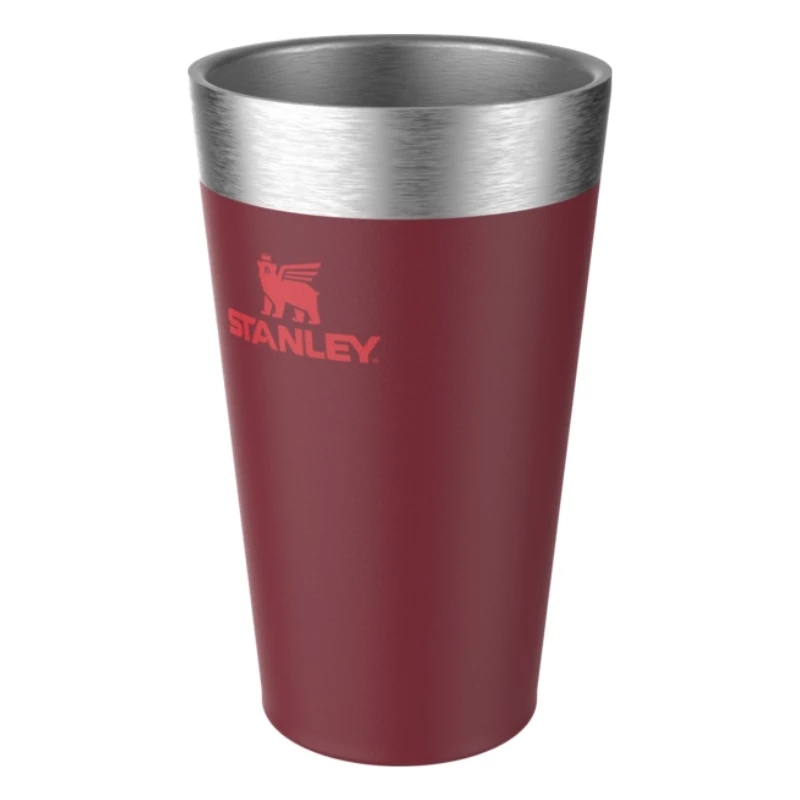 STANLEY Thermoglass The Stacking Tumbler 0,47L tume punane