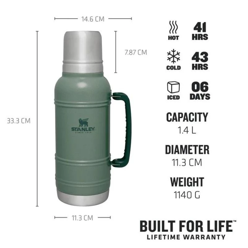STANLEY Thermos The Artisan termospudel 1,4 l metsaroheline