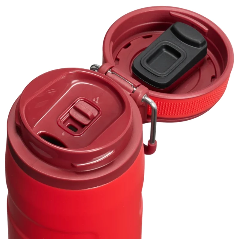 STANLEY Thermos The IceFlow pudel Twist Flip 0,47L tume punane