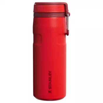STANLEY Thermos The IceFlow pudel Twist Flip 0,47L tume punane