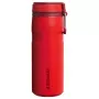 STANLEY Thermos The IceFlow pudel Twist Flip 0,47L tume punane