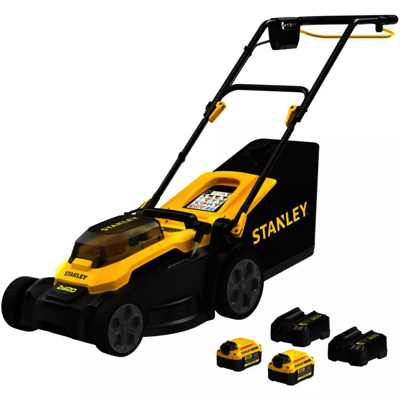 STANLEY V20 Akumuruniiduk 36V (2x18V) Must/Kollane, 2x 4,0Ah Li-Ion akud