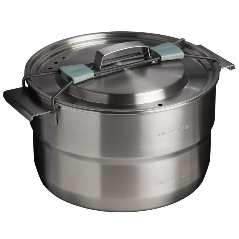 STANLEY Wildfare Core Full Serve Cookset 3,78L teal/tumehall 13-osaline matkamise toidutegemise komplekt