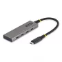StarTech 4-Port USB-C Hub - 10 Gbps, 100W PD Laadimine, Ülevoolukaitse, PCR Alumiinium - 3x USB-C 3.2 Gen 2 + 1x USB-C 3.2 Gen 2 (Power Delivery) - Lauaarvuti