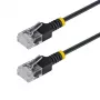StarTech.com 1m Ultra Slim Cat6a UTP Patch Cable - RJ-45 Male to RJ-45 Male - Blue