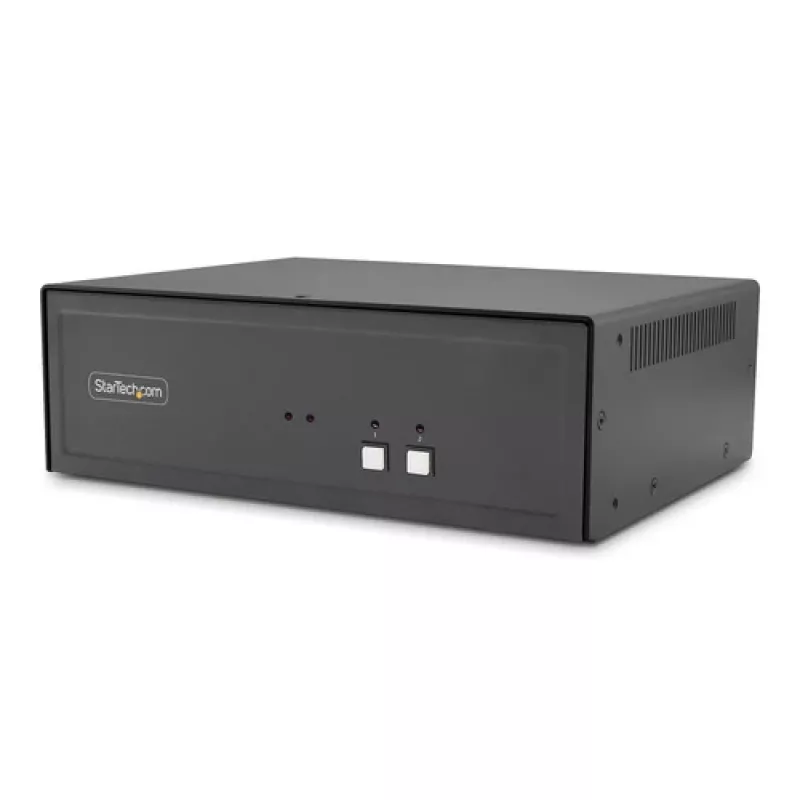 StarTech.com 2-pordiline DVI-I KVM-lüliti heli ja USB-jaoturiga (CK4-HP202C)